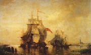 Felix ziem Marine Antwerp Gatewary to Flanders Sweden oil painting reproduction